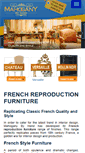 Mobile Screenshot of frenchreproductionfurniture.com.au